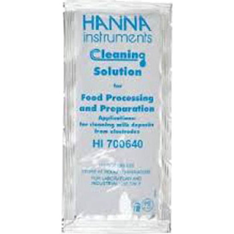 HI 700640P 電極洗浄液 (一般用) 1セット(20mL×25袋) HANNA(ハンナインスツルメンツ・ジャパン) 【通販モノタロウ】