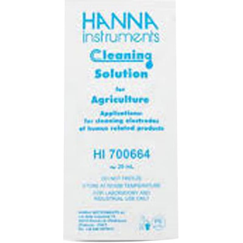 HI 700664P 電極洗浄液 (一般用) 1セット(20mL×25袋) HANNA(ハンナインスツルメンツ・ジャパン) 【通販モノタロウ】