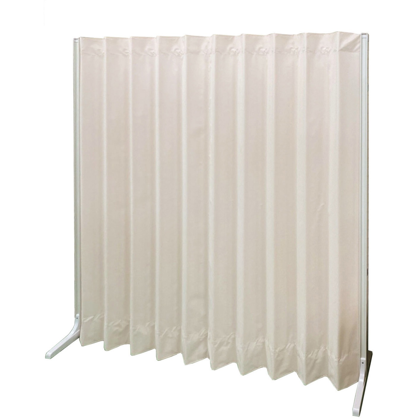 W1800XD340XH1800MM 抗菌アコーディオンスクリーン 直線型 ピンク W1800XD340XH1800MM 1台 東京ブラインド工業 【通販モノタロウ】