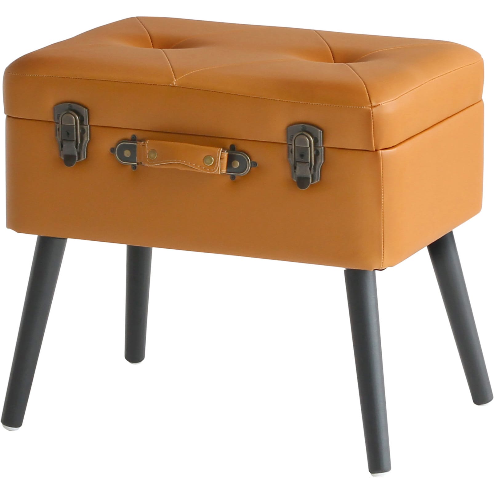 ST-3263BKCA スツール 市場 高さ460mm幅500mm奥行350mm  ST-3263BKCA