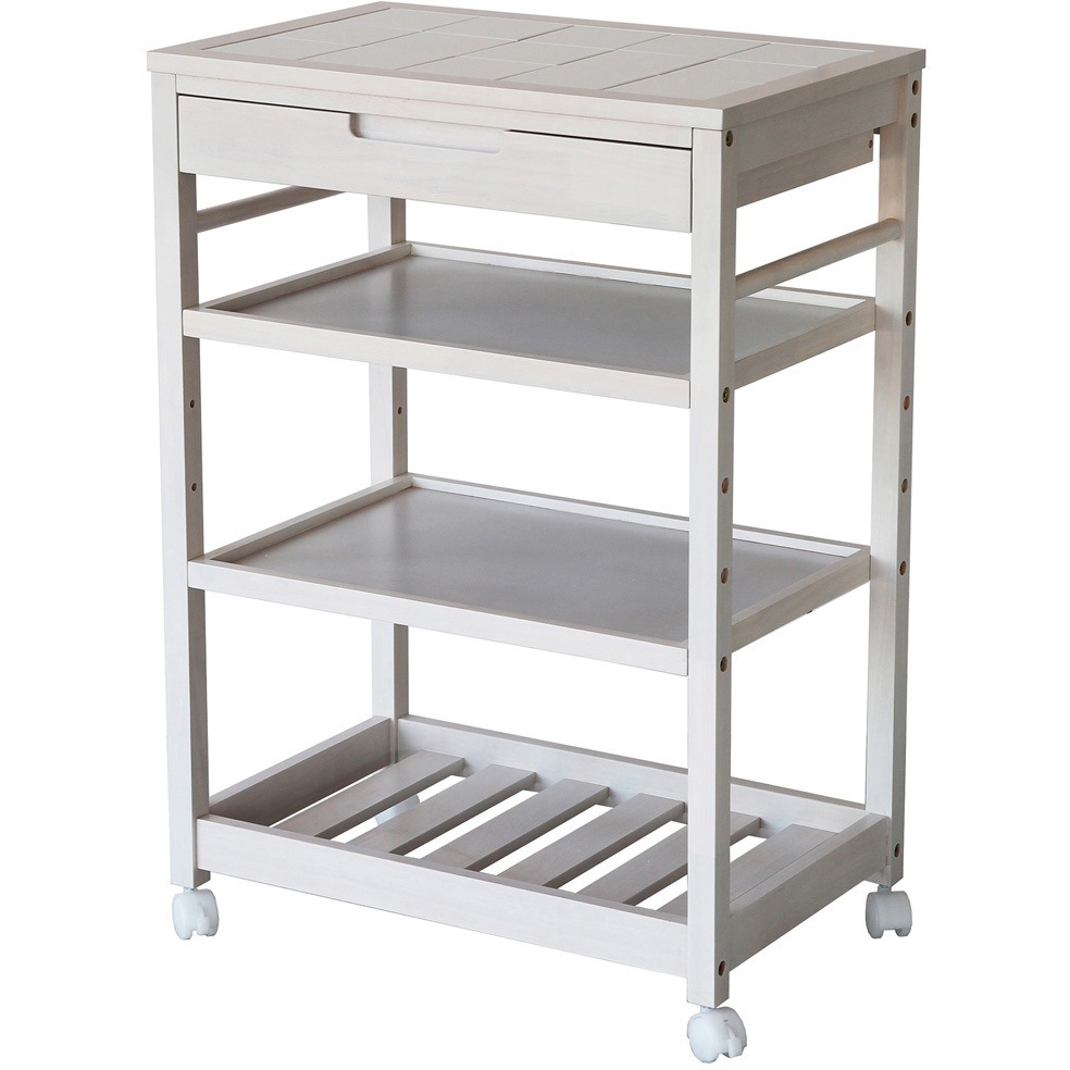 W-3350WH ワゴン 1台 市場 【通販モノタロウ】