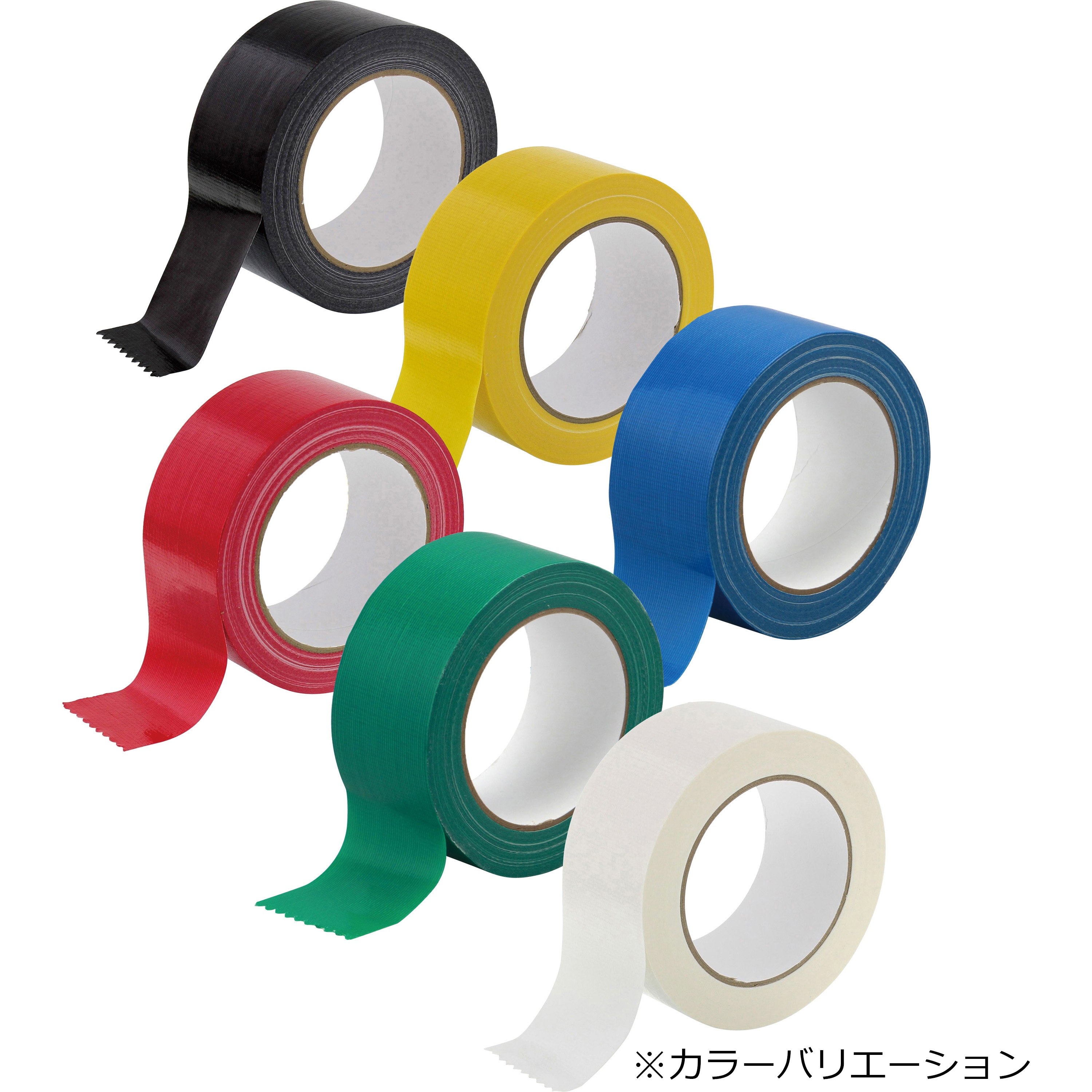 カラー布テープ モノタロウ スフ布基材 青色 幅50mm長さ25m 1巻