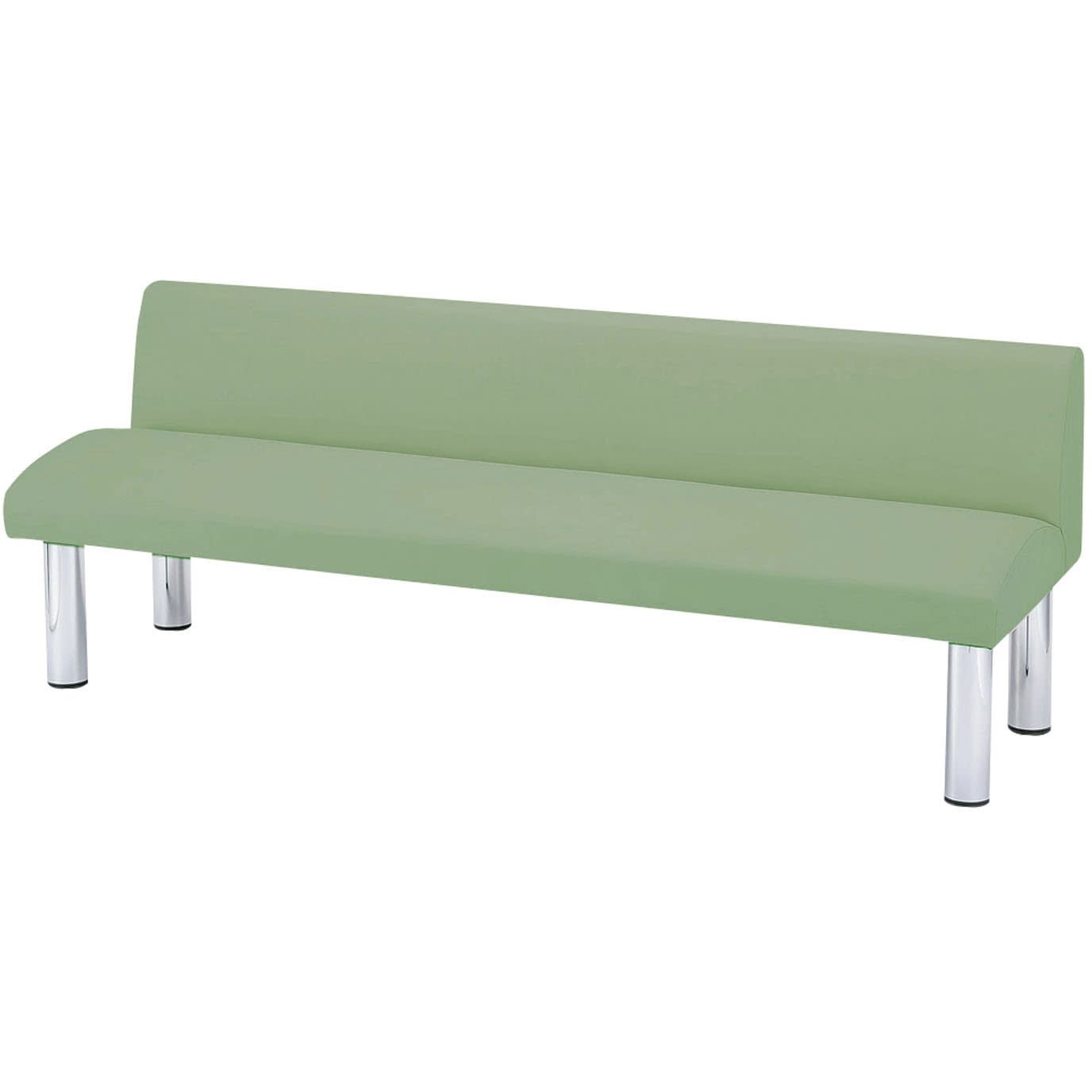 HKZ-15A(150X59X65CM ロビーチェア カーキグリーン HKZ-15A 150X59X65CM 1台 ニシキ工業 【通販モノタロウ】