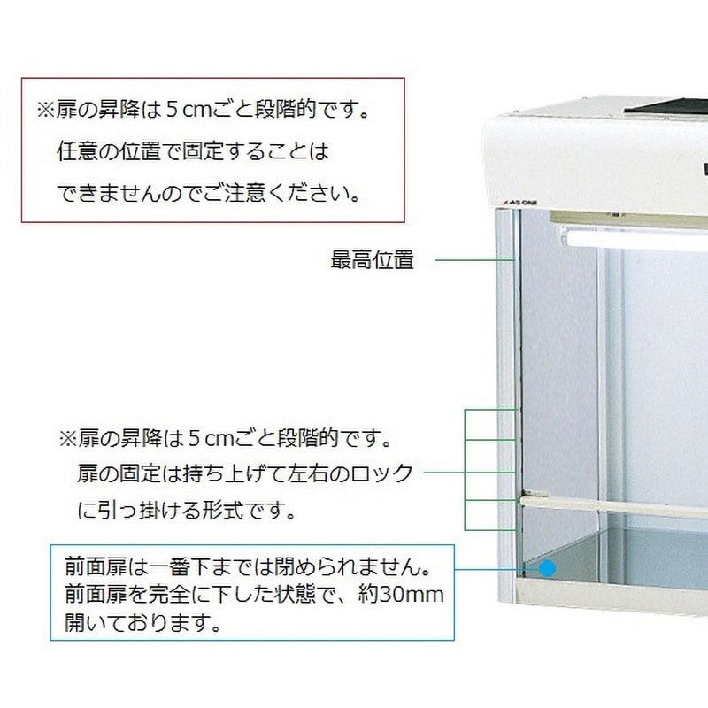 値引きしました！☆中古美品 注文 コンパクトクリーンベンチ アズワン