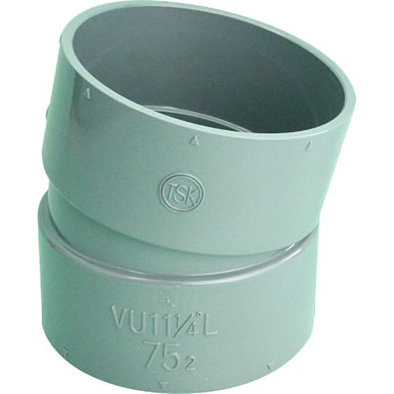 VU11.25L200 VU継手11°1/4エルボ 東栄管機 呼び径200 - 【通販