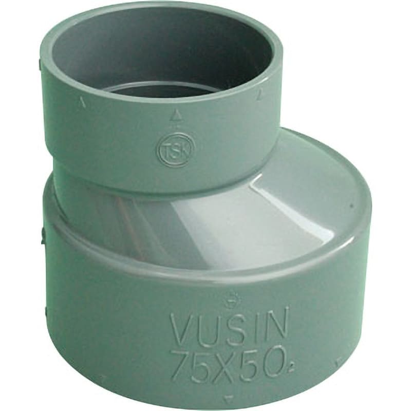 VUSIN7550 VU継手 偏心インクリーザー 東栄管機 排水 呼び径75×50 VUSIN7550 - 【通販モノタロウ】