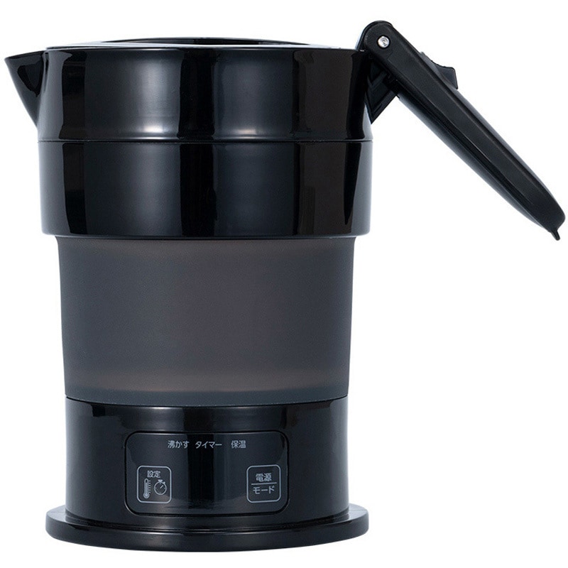 MBE-TK04/BK 折りたたみ電気ケトル MCO ブラック色 - 【通販モノタロウ】
