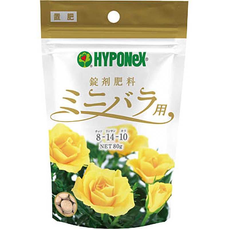 錠剤肥料 ミニバラ用 1個(80g) ハイポネックスジャパン 【通販モノタロウ】
