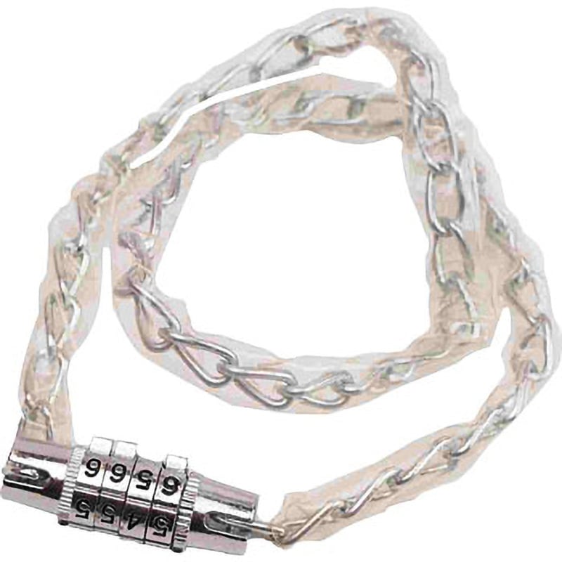 チェーン錠ダイヤルタイプ2 CAPTAIN STAG ワイヤーロック・チェーン