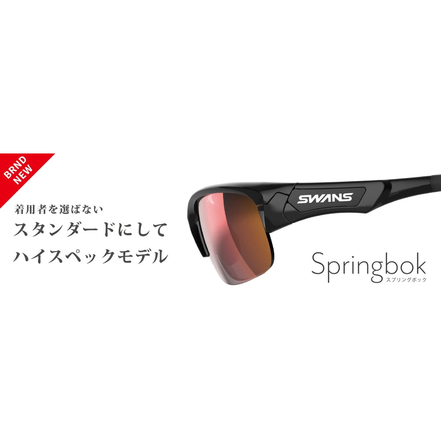 SPB-0701 スポーツサングラス SPRINGBOK SWANS シルバーミラー