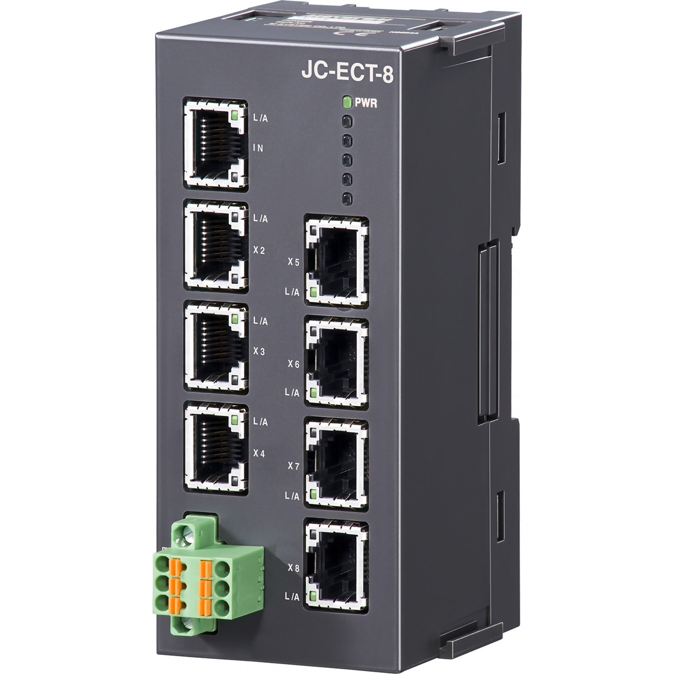 JC-ECT-8-R EtherCAT用分岐スレーブ MG(旧エム・システム技研) 8ポート