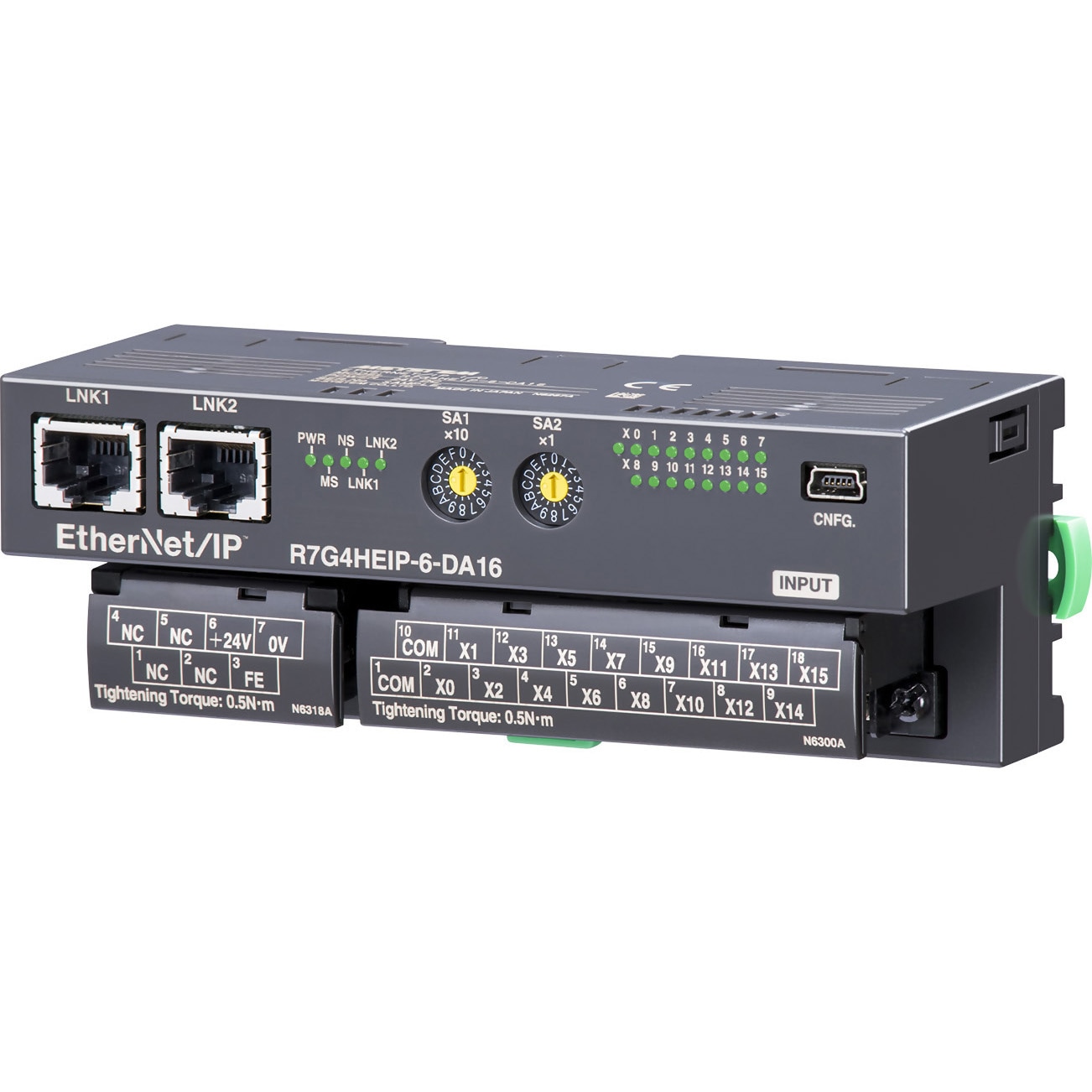 R7G4HEIP-6-DA16-R EtherNet/IP用 リモートI/O 1個 MG 【通販