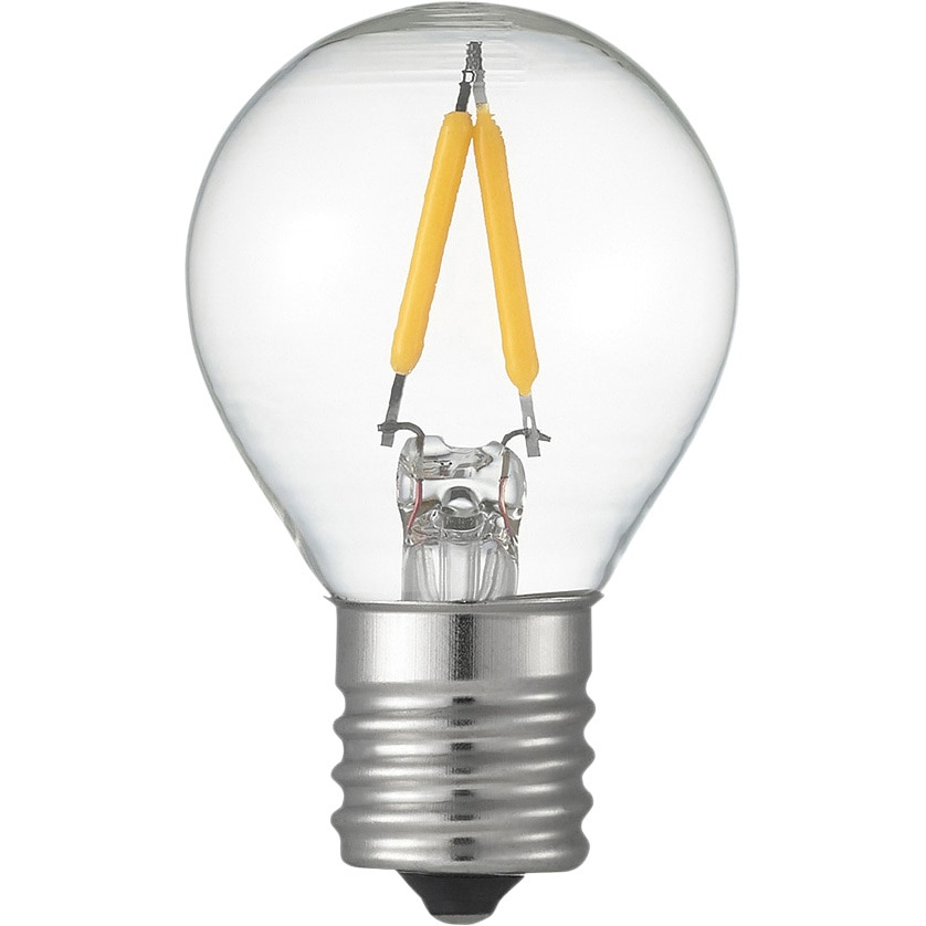 LDA1LG35E17C2 フィラメントLED 15W S35 ミニランプ形 E17 YAZAWA