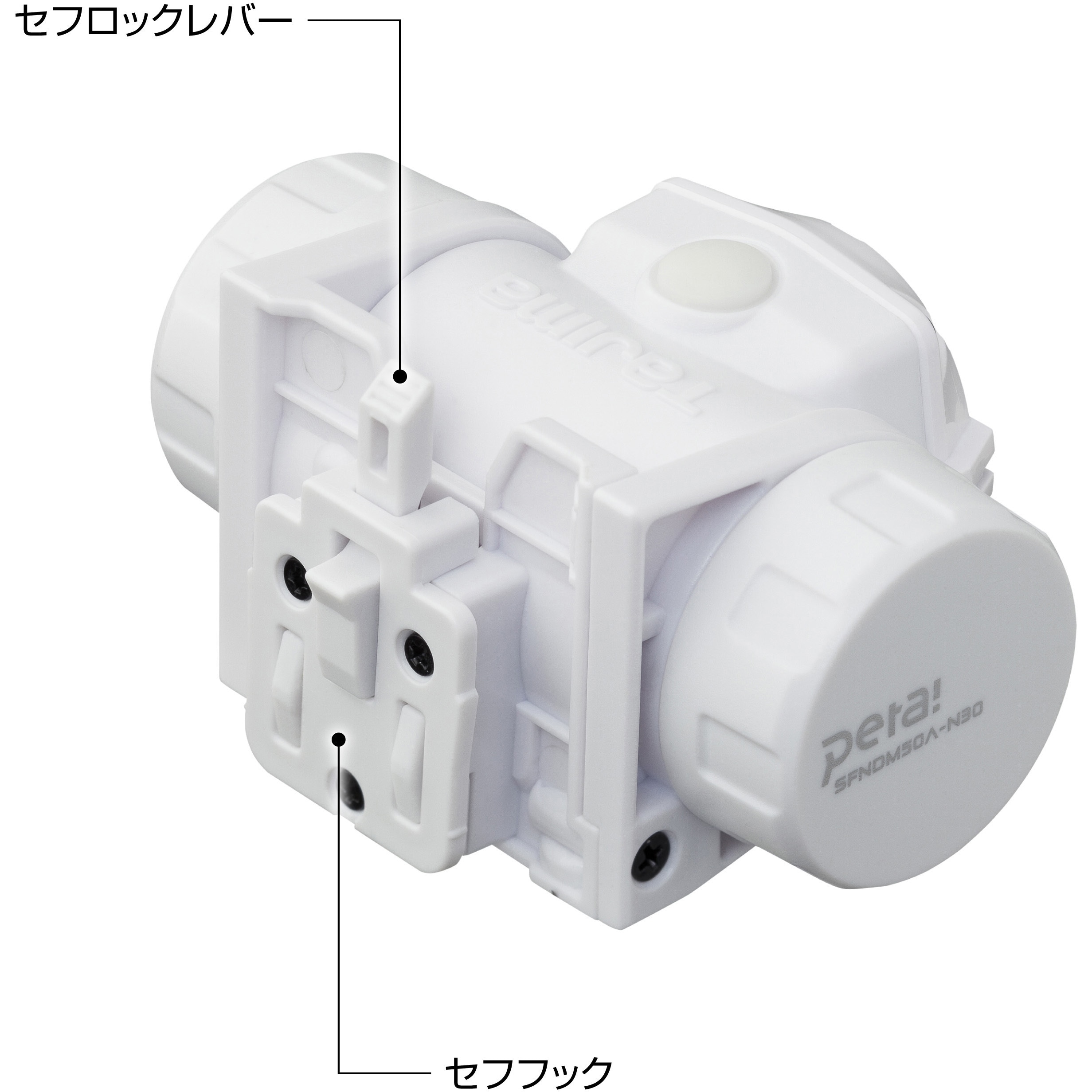 SFNDM50A-N30W ヘッドライト セフヘッドライト MD 500lm 大径照射