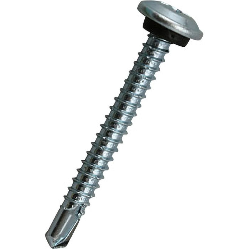 6916PDU パッキンダンバ(ユニクロ) 若井産業 鉄製 呼びM4長さ16mm 1箱(500本) 6916PDU