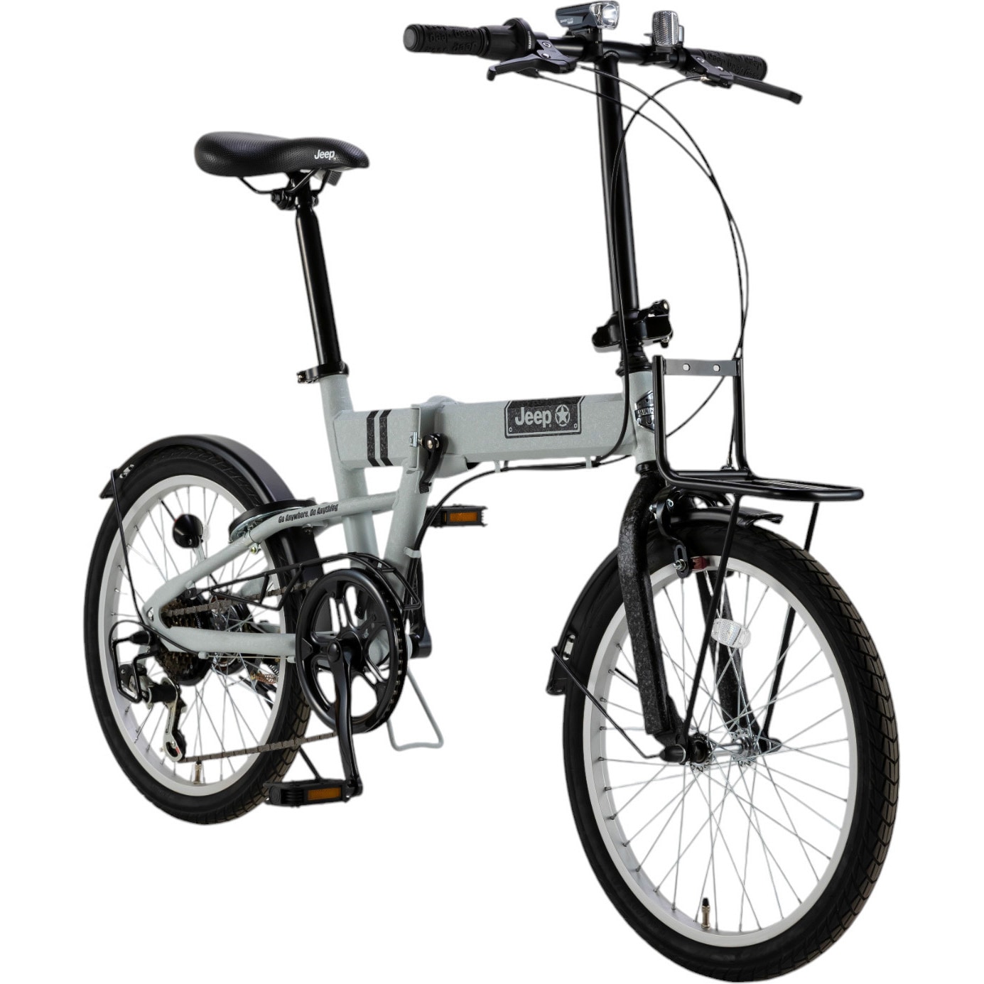 ジープ　JEEP 20型 折りたたみ自転車 6段変速 後サス　東京 20型 折りたたみ自転車 JE-206G (外装6段変速/MUSTARD) 2023年モデル