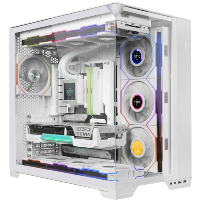 UF-TL120-LCD-WLS-3W 120mmLCDケースファンセット 1個 LIAN LI 【通販
