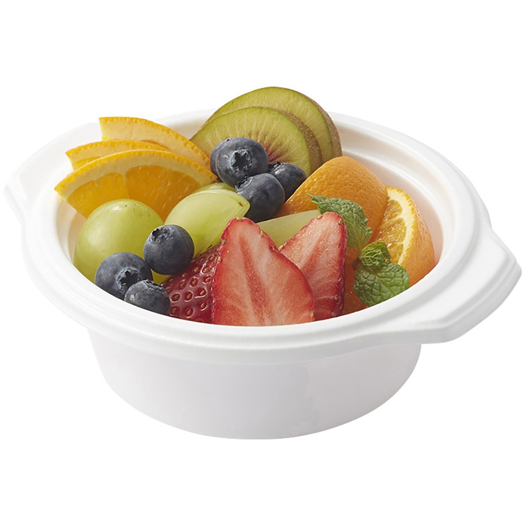 14642 鍋型容器 BF-384 ホワイト本体 1枚(1200枚) cotta 【通販モノタロウ】