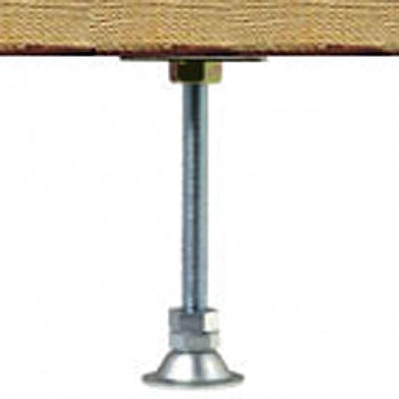 M6 板付ナット 八幡ねじ 三価クロメート 呼びM6 1パック(10個