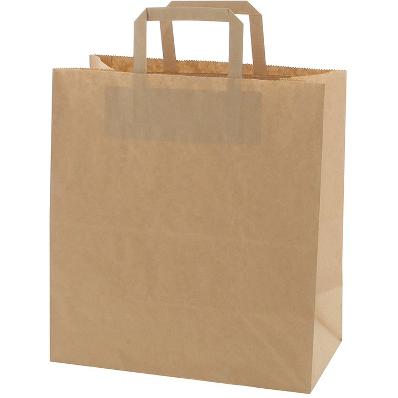 42060 手提げトゥーゴーバッグ 28-15 未晒無地 1枚(200枚) cotta 【通販モノタロウ】