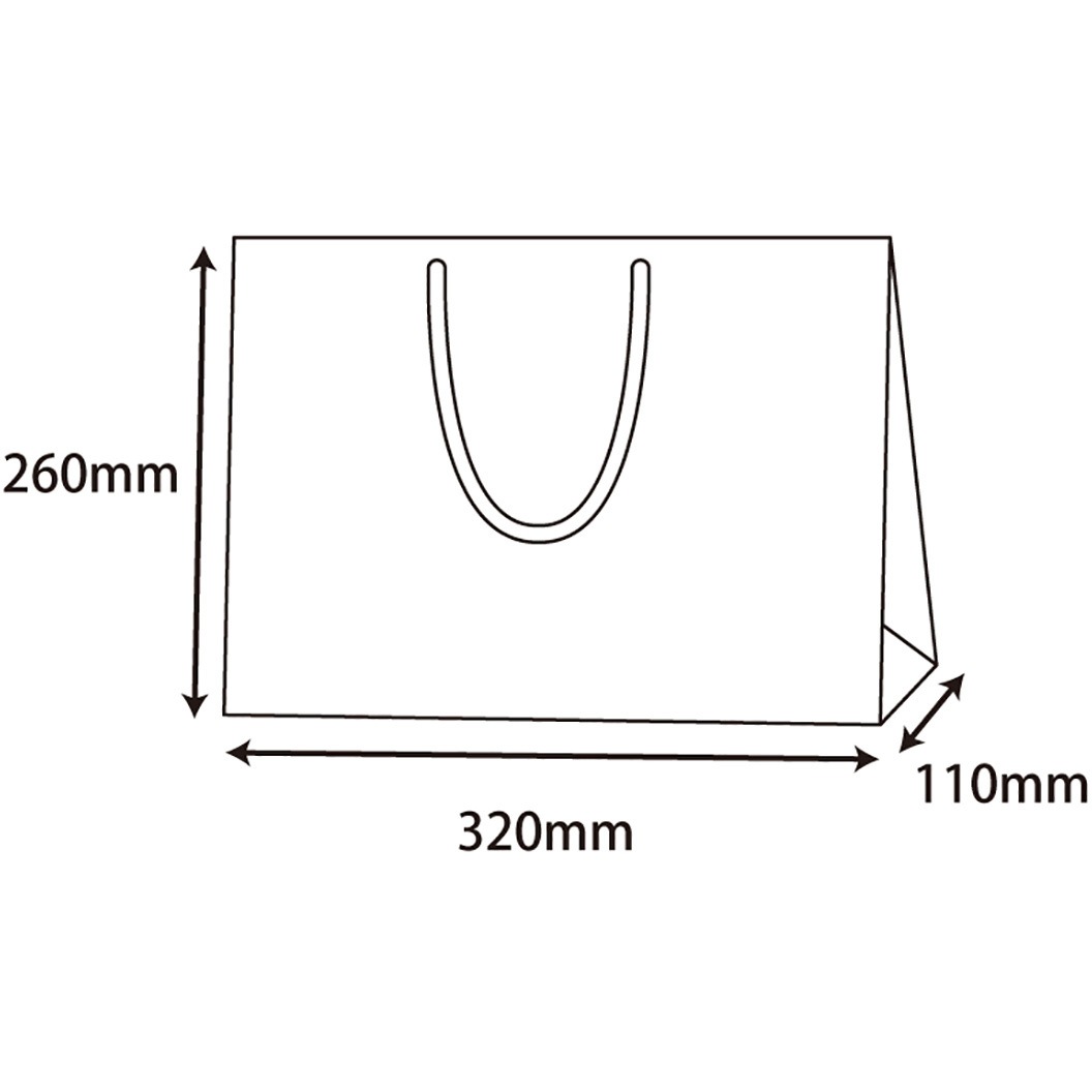 42142 ブライトバッグ 白(MT) 1枚(150枚) cotta 【通販モノタロウ】