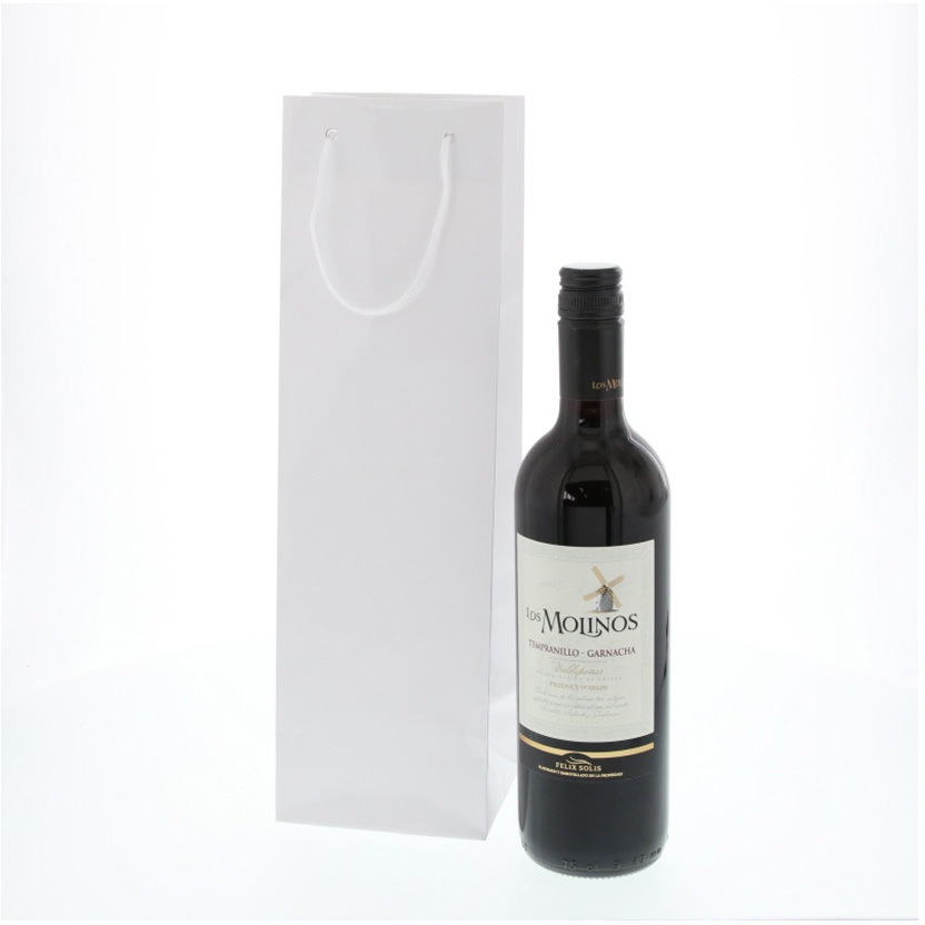 42207 ブライトバッグ ワイン1本 白 1枚(300枚) cotta 【通販モノタロウ】