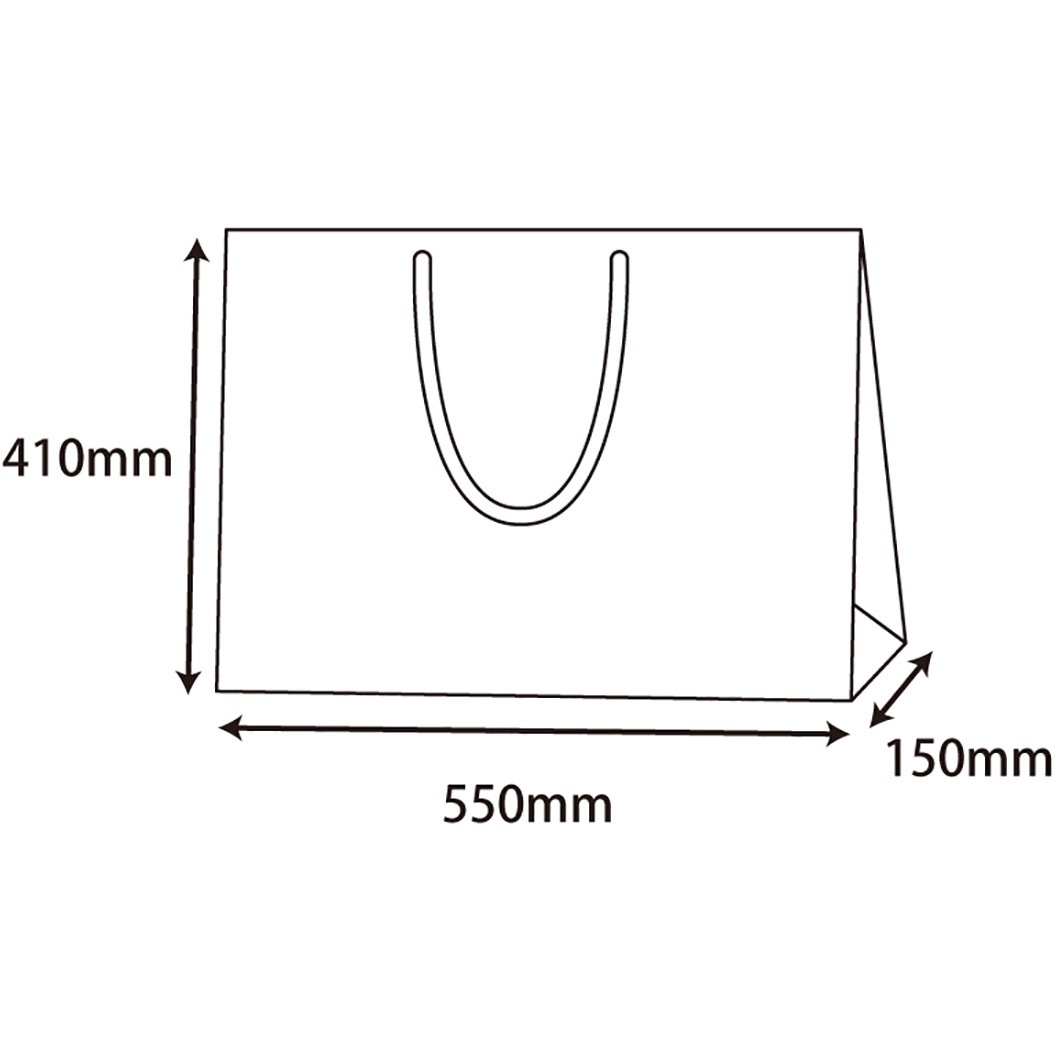 42215 ブライトバッグ 白(MT) 1枚(50枚) cotta 【通販モノタロウ】