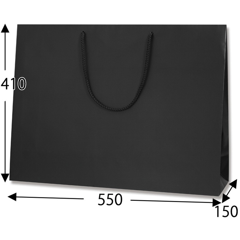 42216 ブライトバッグ 黒(MT) 1枚(50枚) cotta 【通販モノタロウ】