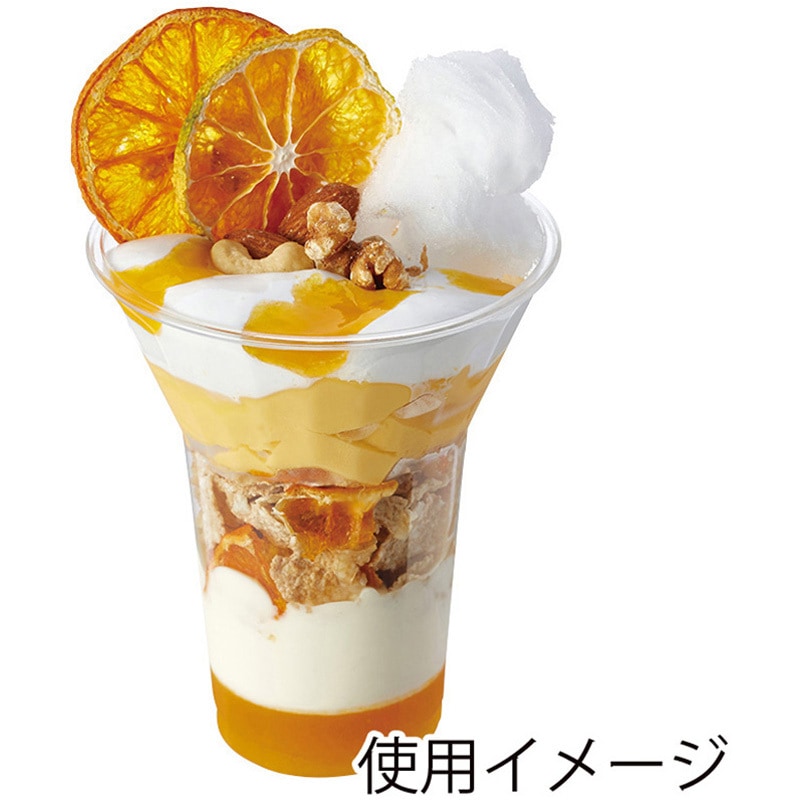 42407 透明カップA-PET10 デザート深型 口径95 1個(1000個) cotta 【通販モノタロウ】