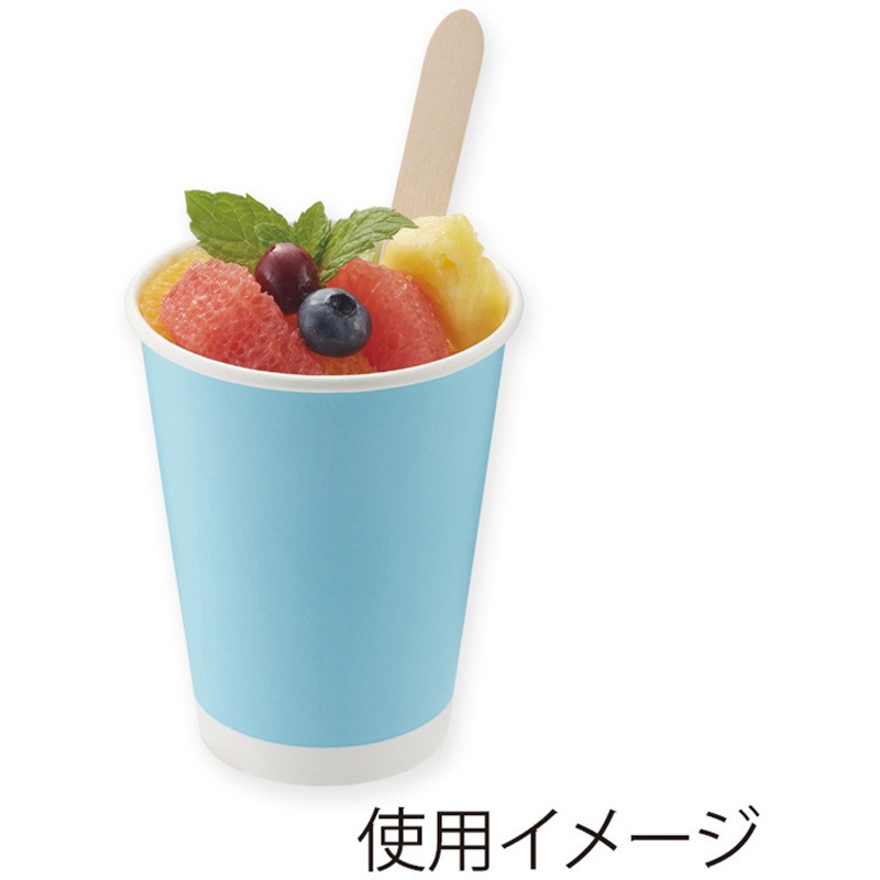 42495 ペーパーカップ 12Lブルーアイスホット用口径90 1個(1000個) cotta 【通販モノタロウ】
