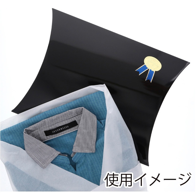 42647 ギフトBOX 黒 1枚(200枚) cotta 【通販モノタロウ】