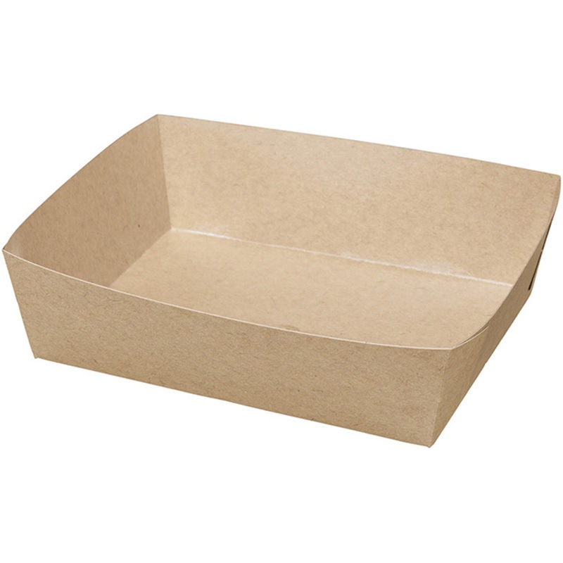 43162 IKクラムトレーK100 cotta 容量595mL 寸法底131.5×101.5×H40mm