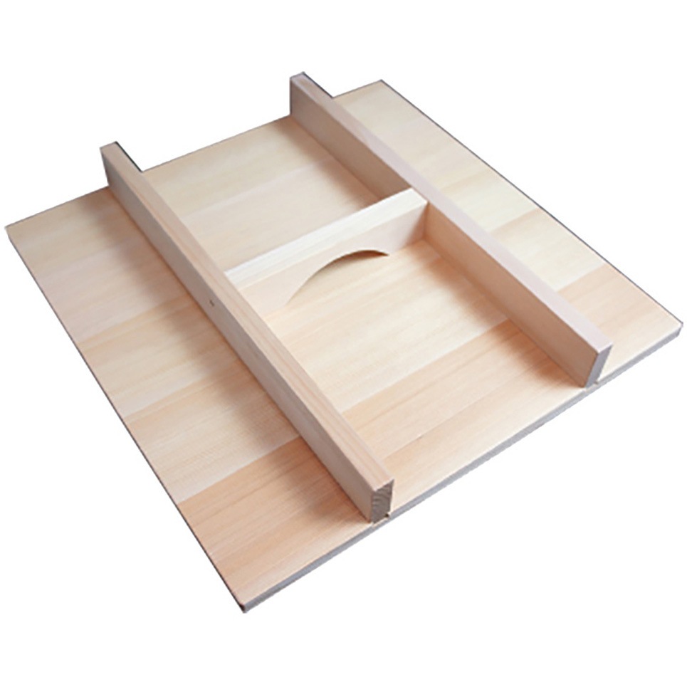 43567 角セイロH蓋 尺5寸用 cotta 寸法540mm 1枚(1枚)