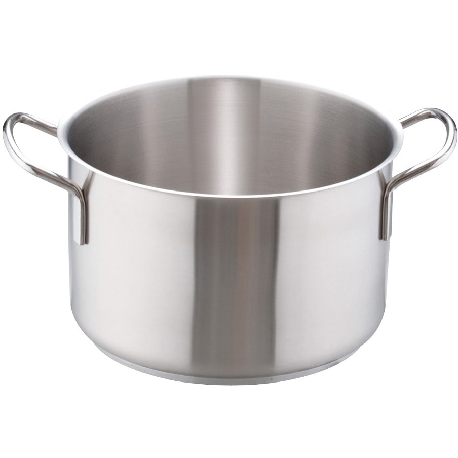 45570 ムラノ インダクション18-8半寸胴鍋(蓋無)28cm cotta 容量11L