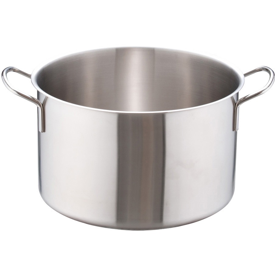 45572 ムラノ インダクション18-8半寸胴鍋(蓋無)36cm cotta 容量23L