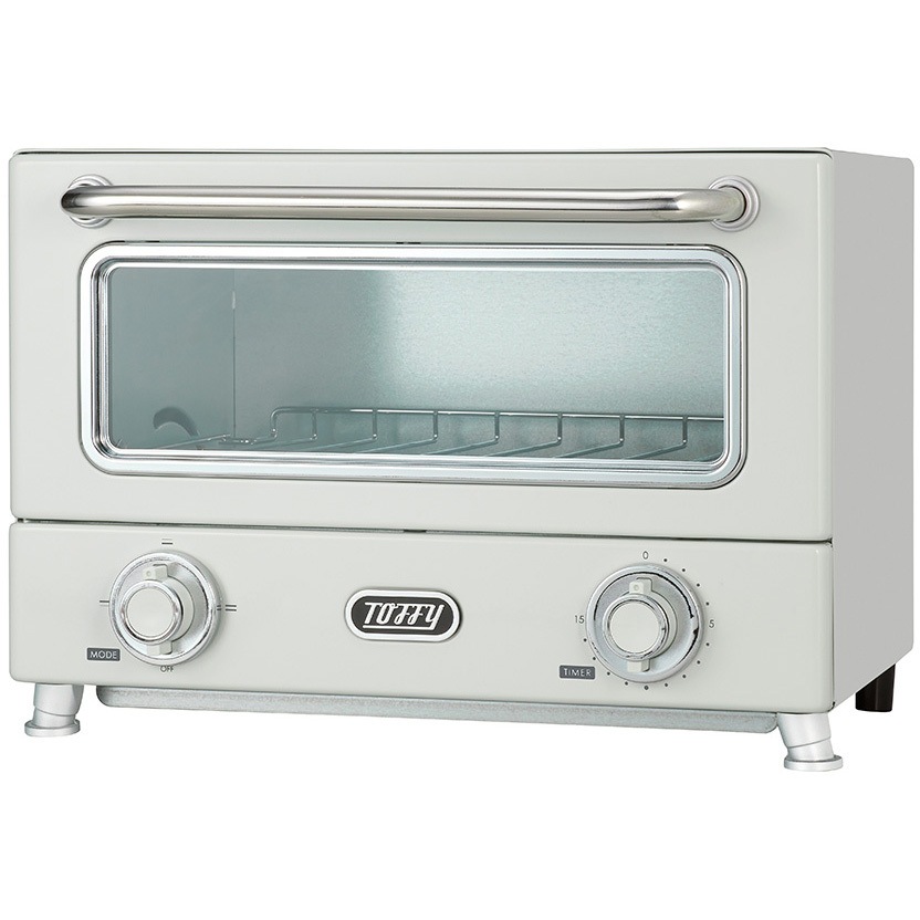 46138 Toffy 遠赤オーブントースター アッシュホワイト 1台(1台) cotta 【通販モノタロウ】