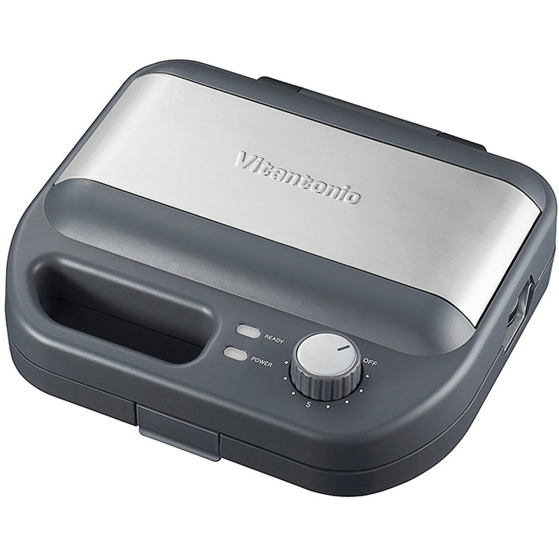 46261 ビタントニオ ワッフル&ホットサンドベーカー ブラック 1個(1個) cotta 【通販モノタロウ】