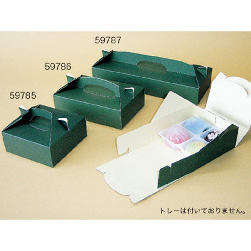 59785 和菓子函 cotta 寸法117×117×H47mm 1枚(300枚)