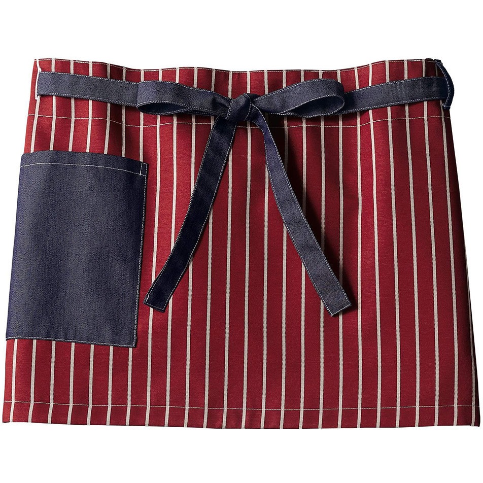 95222 サロンエプロン BW9503-45 cotta フリーサイズ 前中心丈37cm 1枚(1枚)