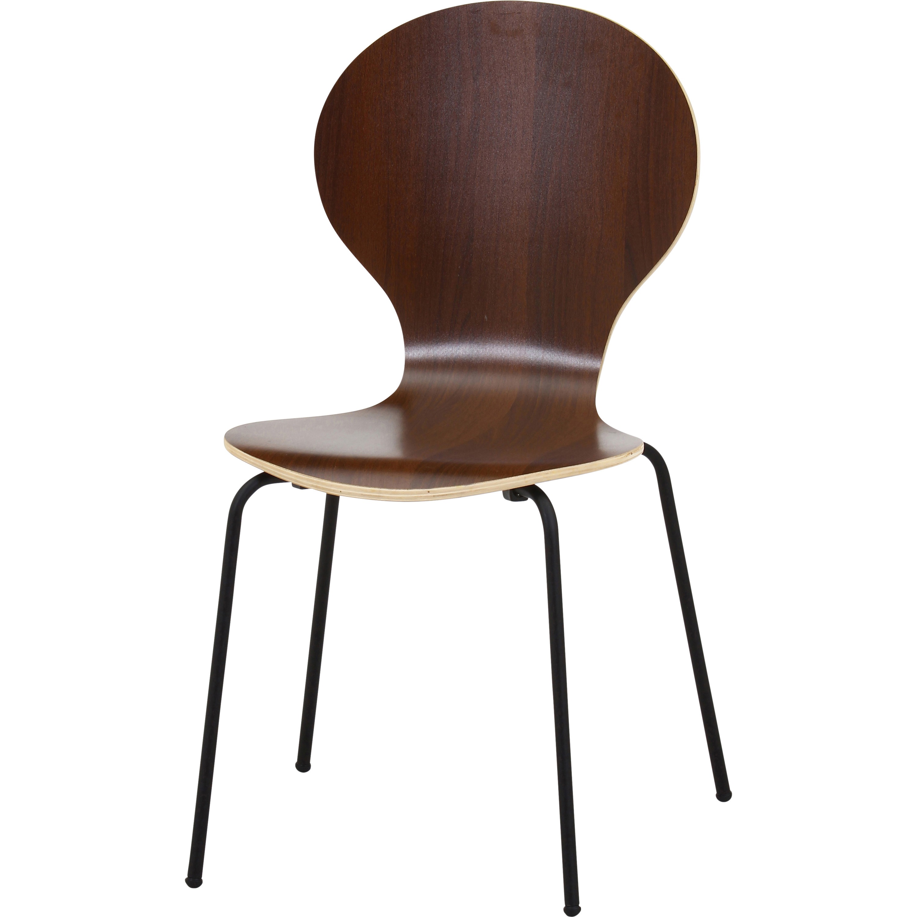 69203 エピチェアー ブラックフレーム BR 不二貿易 外寸法480×520×870mm 1セット(2個)