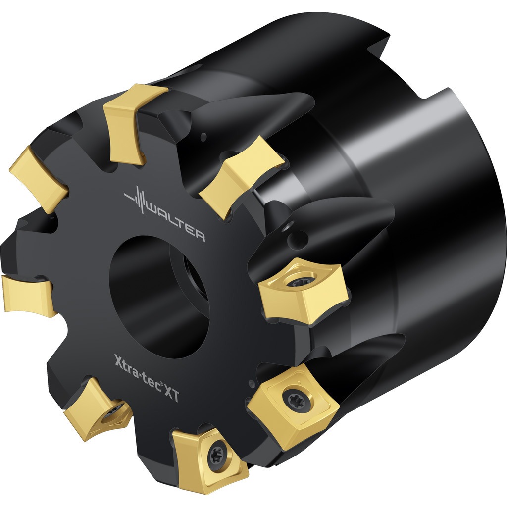 M5012-040-B16-04-08 フェイスミルカッター M5012 円筒穴横キー溝DIN138 メトリック ワルター 4枚刃