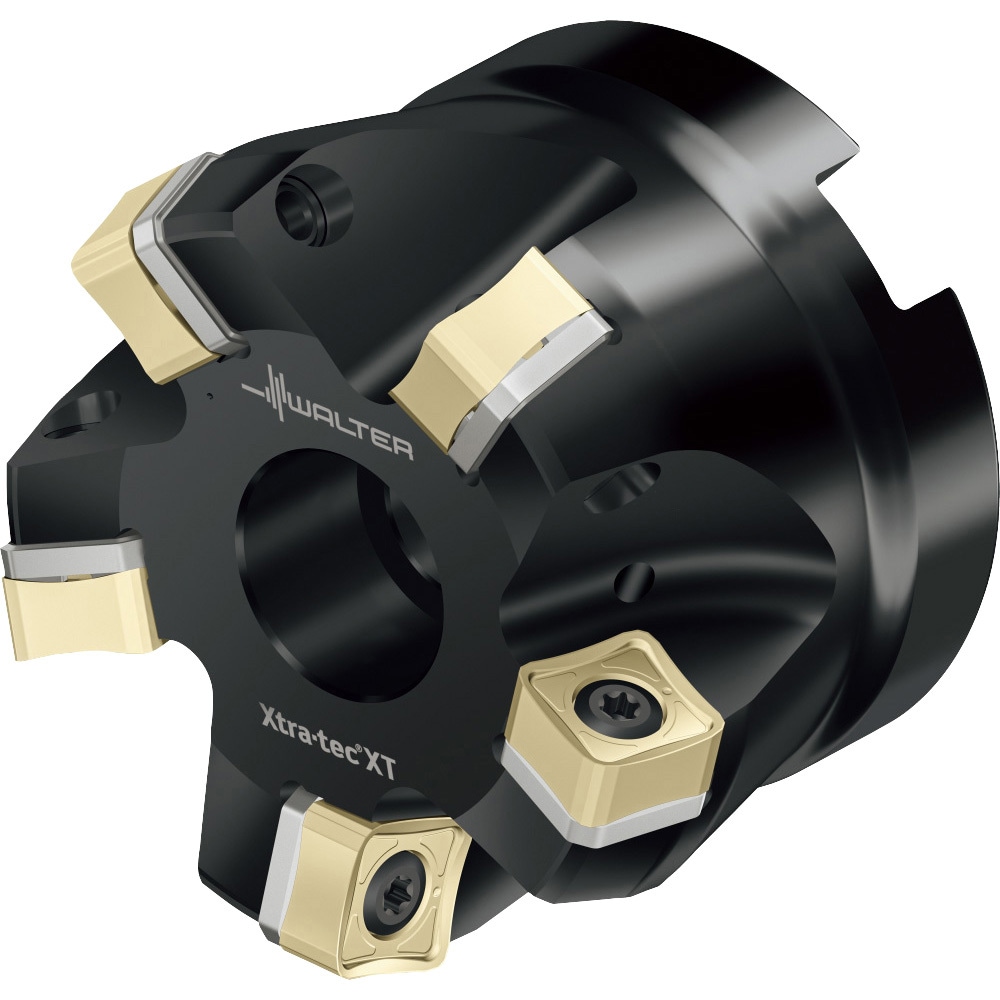 M5011-050-B22-04-08-AP フェイスミルカッター M5011 円筒穴横キー溝DIN138 メトリック ワルター 4枚刃