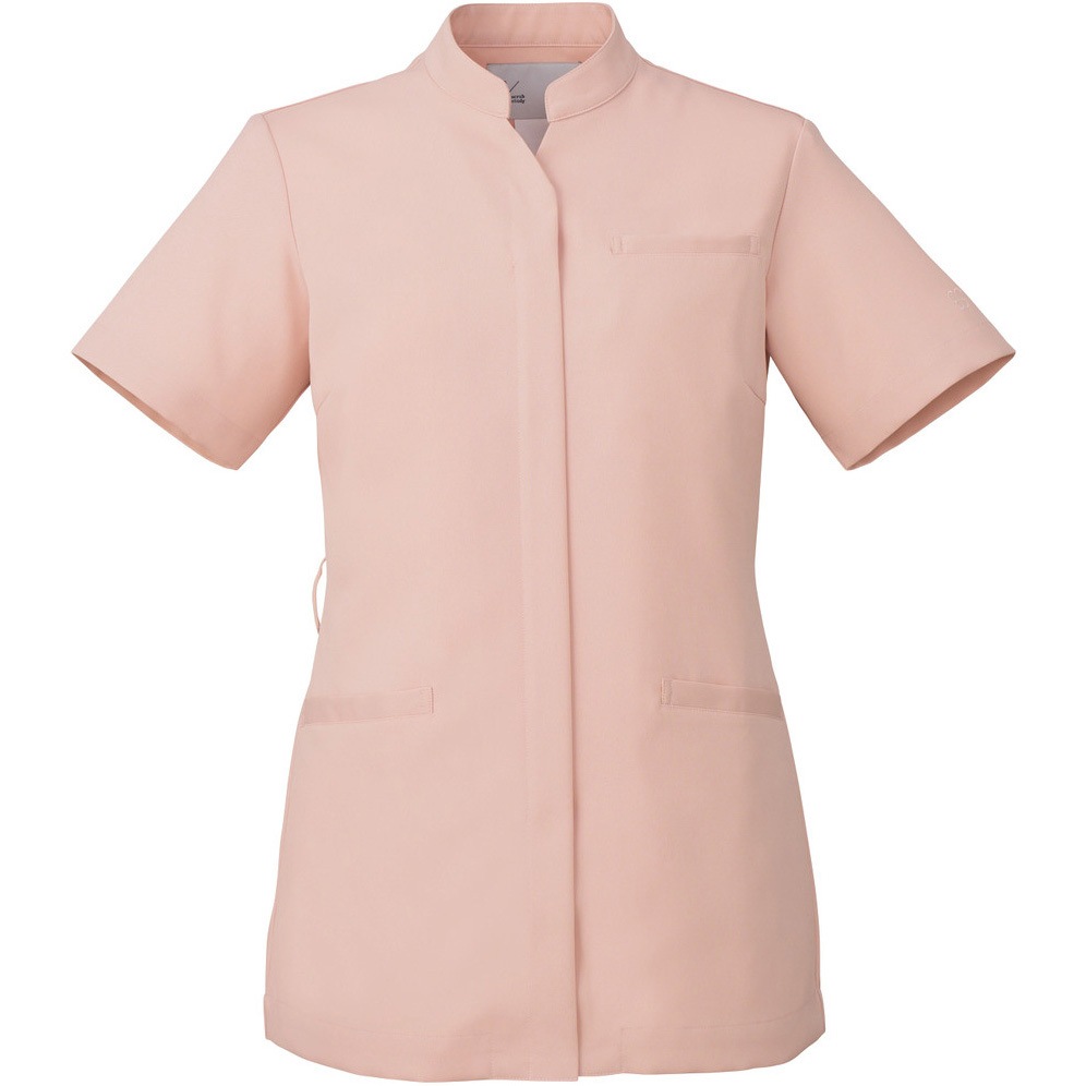 UM801-PP-M ジャケット レディス 半袖 住商モンブラン ペールピンク色   UM801-PP-M