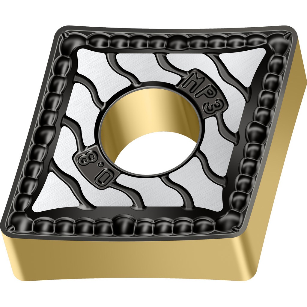 CNMG120408-MP3 WPP10G 旋削用 80°菱形ネガチップ WPP10G ワルター コーティングTiCN+Al2O3+(TiN)  1個