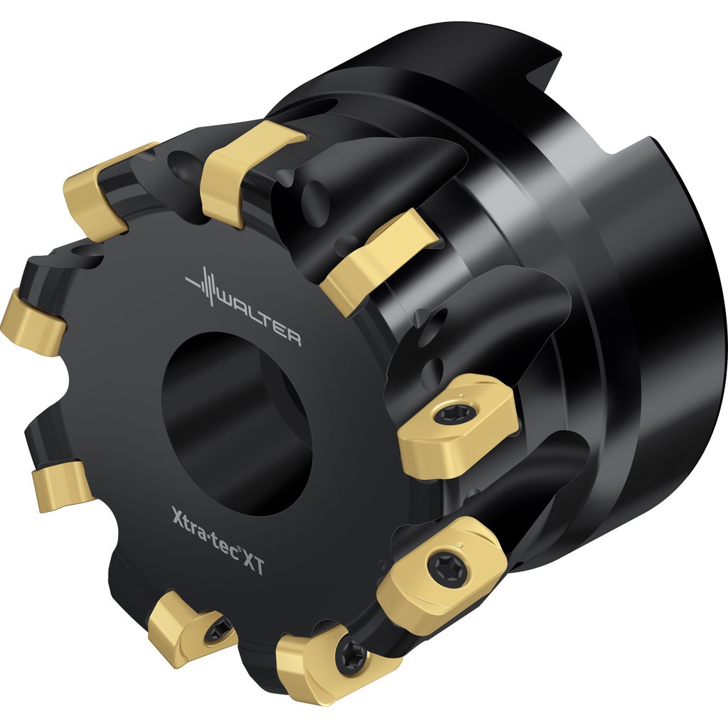 M5008-032-B16-06-01 高送りカッター M5008 円筒穴横キー溝DIN138 メトリック ワルター 6枚刃