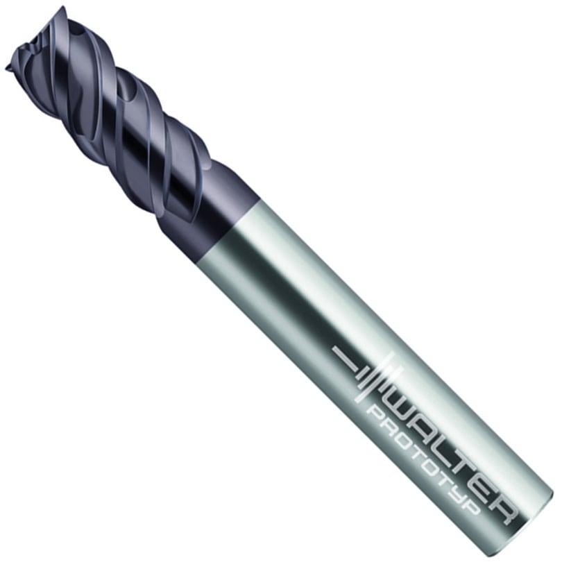 MC326-04.0A3L-WK40TF 超硬エンドミル(汎用型高送りエンドミル) プロトティップ TiAlN ねじれ角50° 3枚刃 刃径4mm