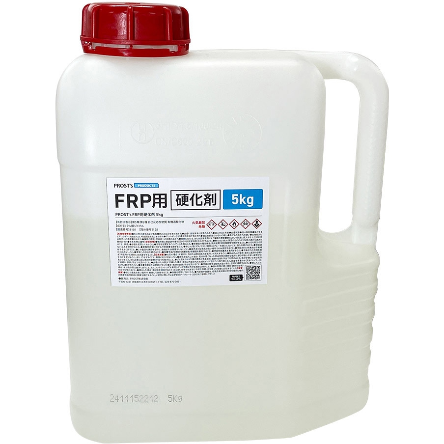 MEKPO-5 FRP用硬化剤 PROST's 透明色  1個(5kg) MEKPO-5 6,722円