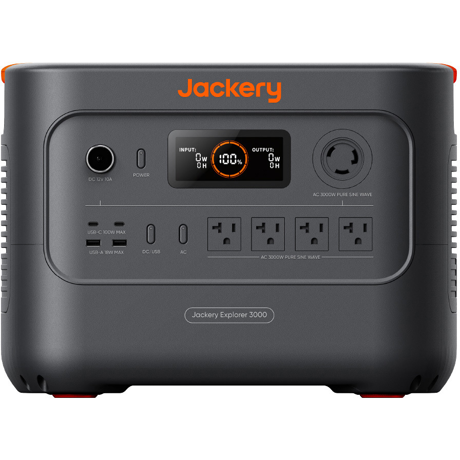JE-3000B Jackery ポータブル電源 3000 New(容量3072Wh/定格出力3000W