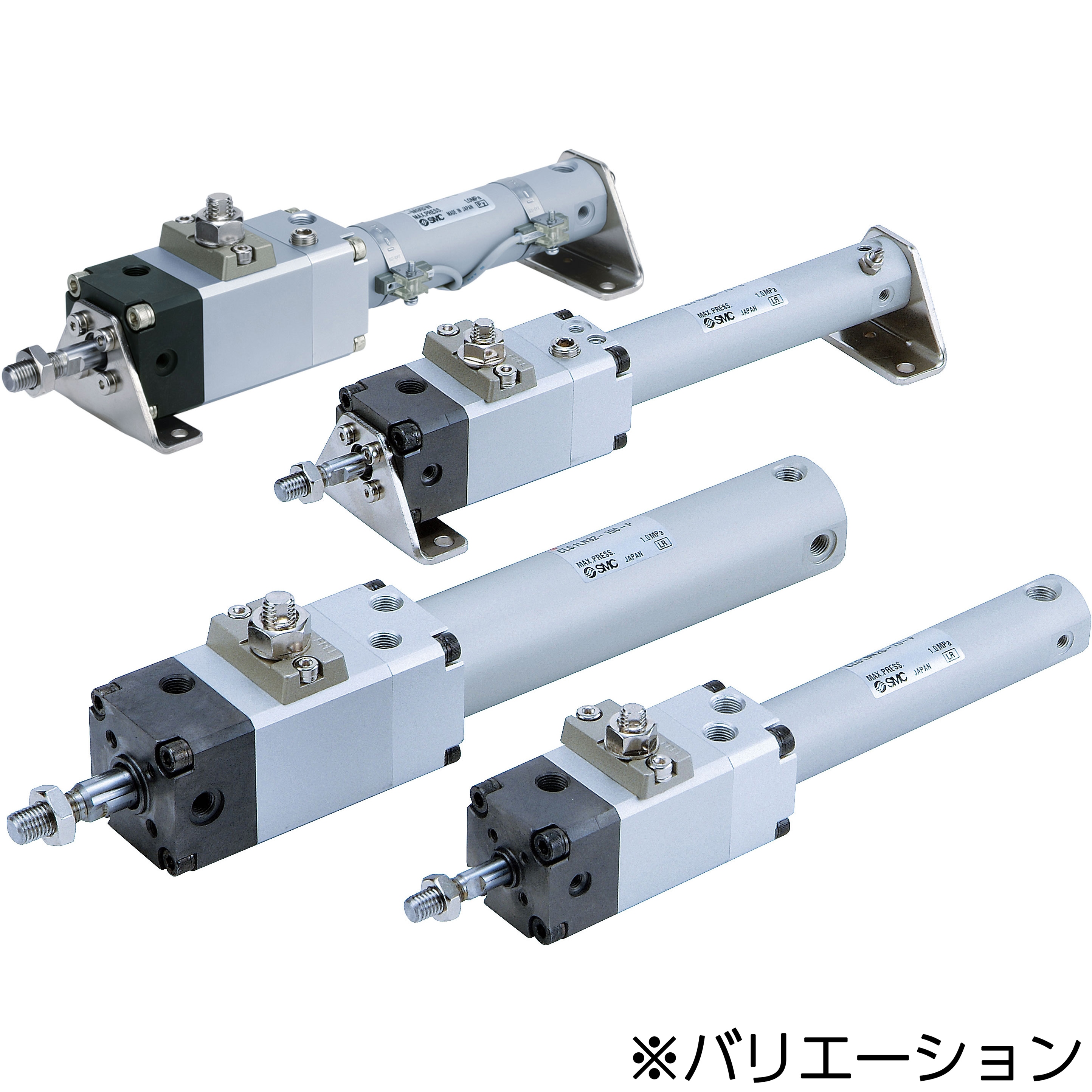 CLG1TN40-50-D ファインロックシリンダ(CLG1T～) SMC スプリング・空気圧併用ロック チューブ内径40mmシリンダストローク50mm 27,346円