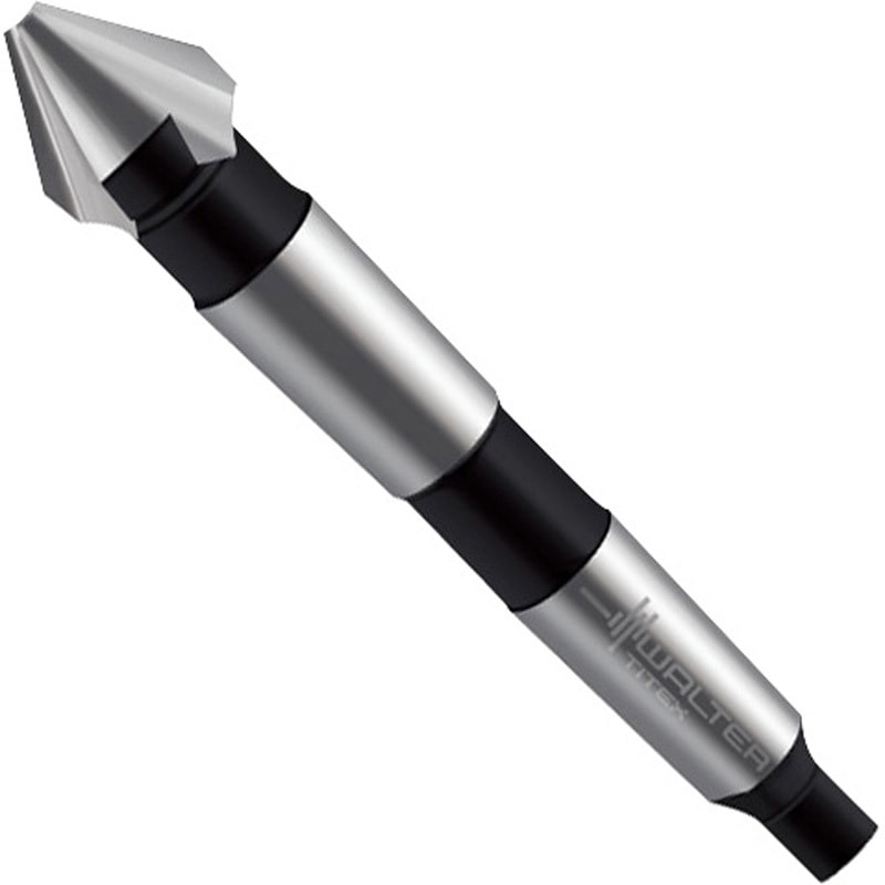 E7818-31.5 カウンターシンク(テーパーシャンク付きカウンターシンク 面取り角60°) ワルター ノンコート仕様 全長118mm先端径10mm 7,308円